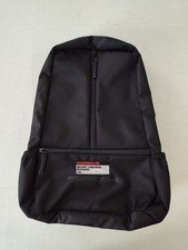 Porsche Sport Driving School Black Backpack Zippered Pockets
