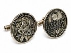 Apollo 11 First Lunar Landing Sterling Silver Cufflinks July 20 1969 NASA Space — photo 1