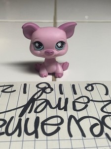 Hasbro Littlest Pet Shop LPS Pink Pig Animal Figure Toy 2006