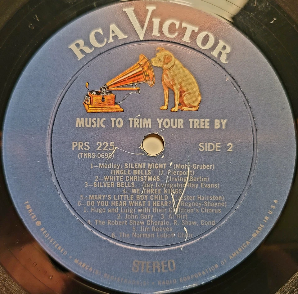 MUSIC TO TRIM YOUR TREE BY Vinyl Lp 1966 US Press RCA Special Edition Stereo - Image 4 of 4