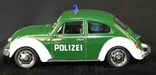 Volkswagen Beetle German Police Livery Polizei 1:43 Diecast Welly NEX in box