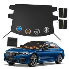 Windshield Cover for Ice and Snow, All-Season Car Windshield Cover with M