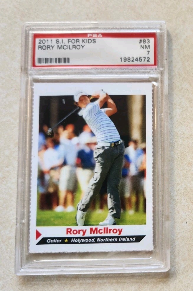 RORY McILROY 2011 Sports Illustrated for Kids #83 Rookie RC PSA 7 PGA Ryder Cup