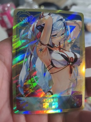 Goddess Story CCG Shenhe SSR Waifu CCG Karte In Top Zustand Sexy Hot Waifu Card