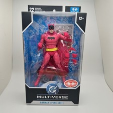 DC Multiverse Batman Pink Suit Figure Red Platinum Edition McFarlane Brand New