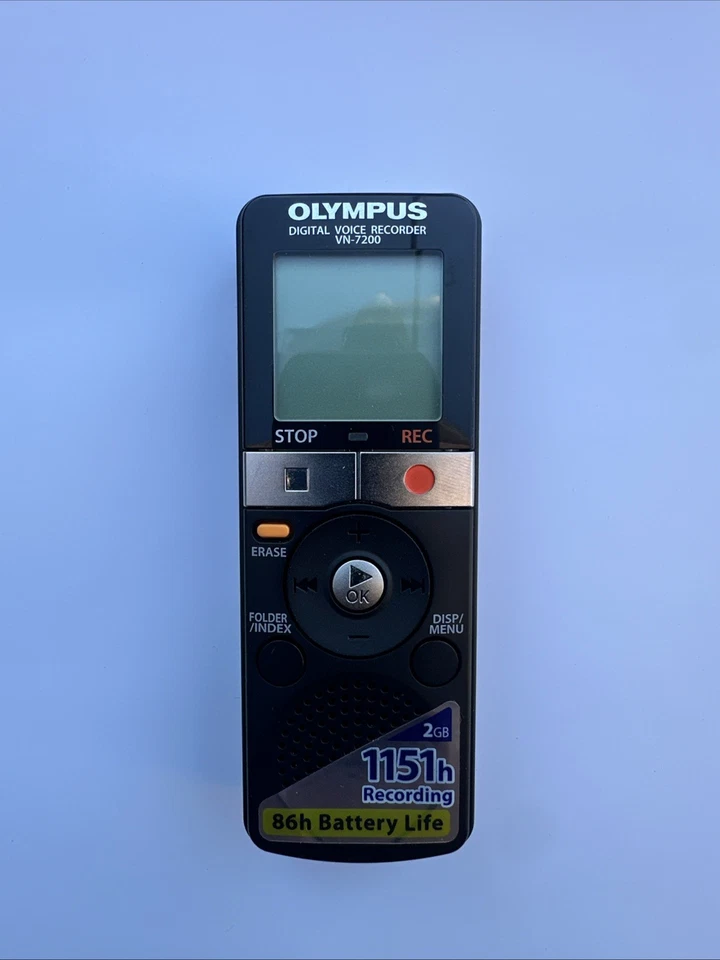 Olympus VN7200 Handheld Digital Voice Recorder - Image 2 of 4