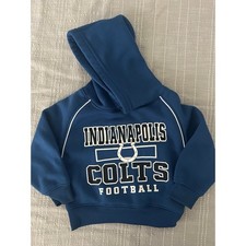 Indianapolis Colts NFL Football Blue Toddler Hoodie 2T Excellent Condition