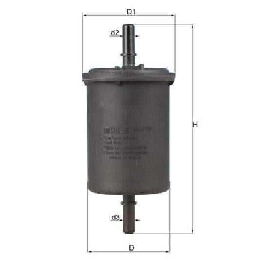 Kraftstofffilter FüR Renault Twingo C06 CN0 S06 1.1 1.2 1.6 96 Bis 26 Knecht Neu-image