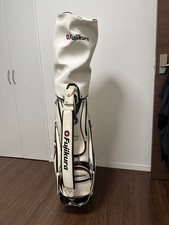 Fujikura Limited Edition White cart bag golf caddy bag rare japan used