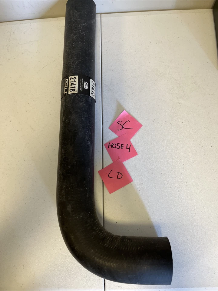 Manguera de refrigerante moldeada por radiador puertas de manguera de refrigerante ECR se adapta a 84-90 Mack MH 14,0 L-L6 Foto 2 de 2