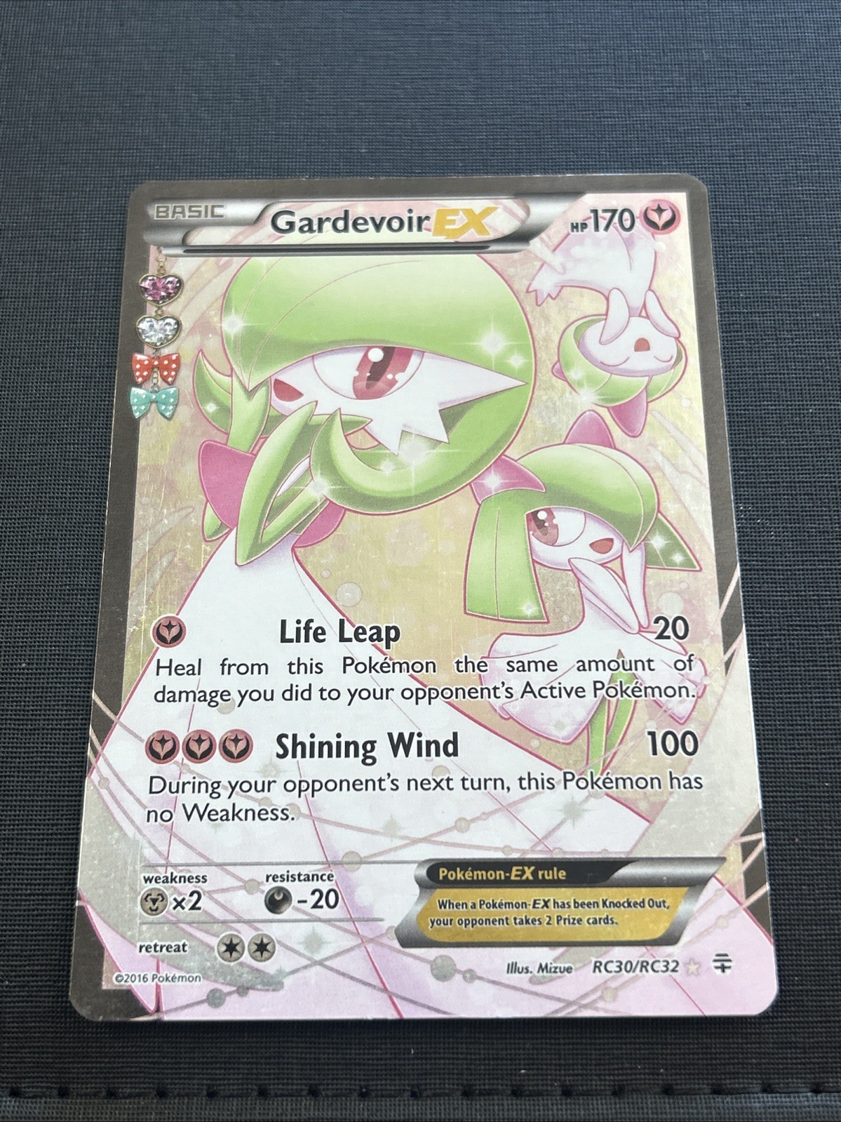Pokemon Card - Gardevoir EX Generations RC30/RC32 Rare Ultra 2016