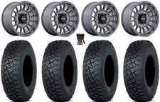 Kmc Impact 15 Wheels Anthracite 35 Tenacity Xnr Tires Polaris Sportsman