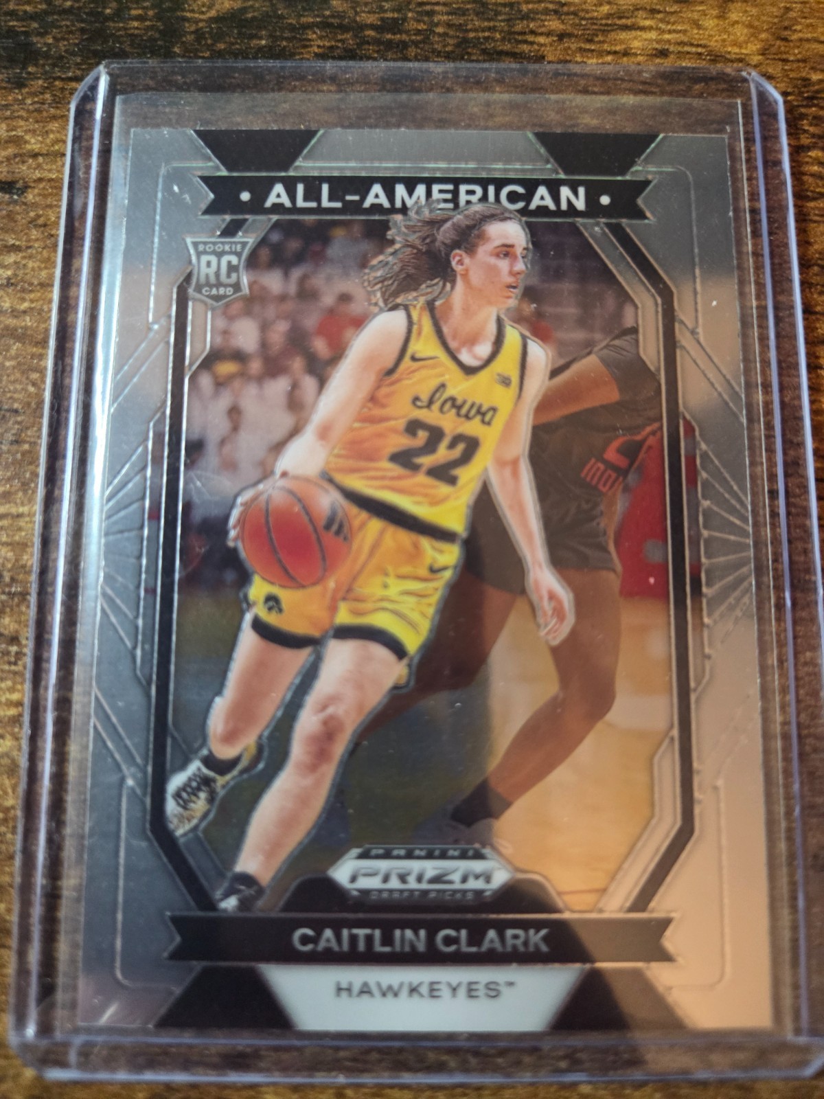 2024 Prizm Draft Picks Caitlin Clark All American Rookie RC #23 Iowa Hawkeyes