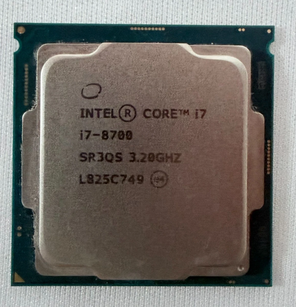 Intel Core i7-8700 3.20GHz 6-Core Coffee Lake CPU SR3QS LGA1151