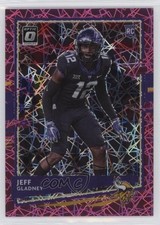 2020 Panini Donruss Optic Rookies Pink Velocity Prizm 79/79 Jeff Gladney jg5