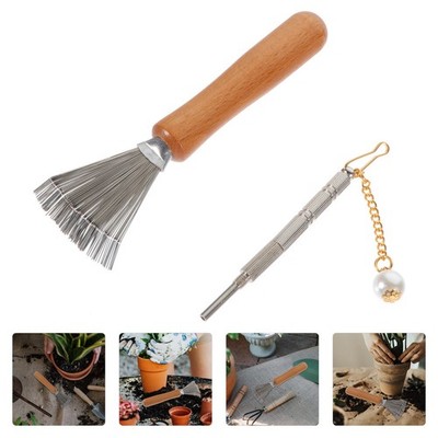  Japanese Flower Arrangement Tools Small Garden Rake Arranging Fixture