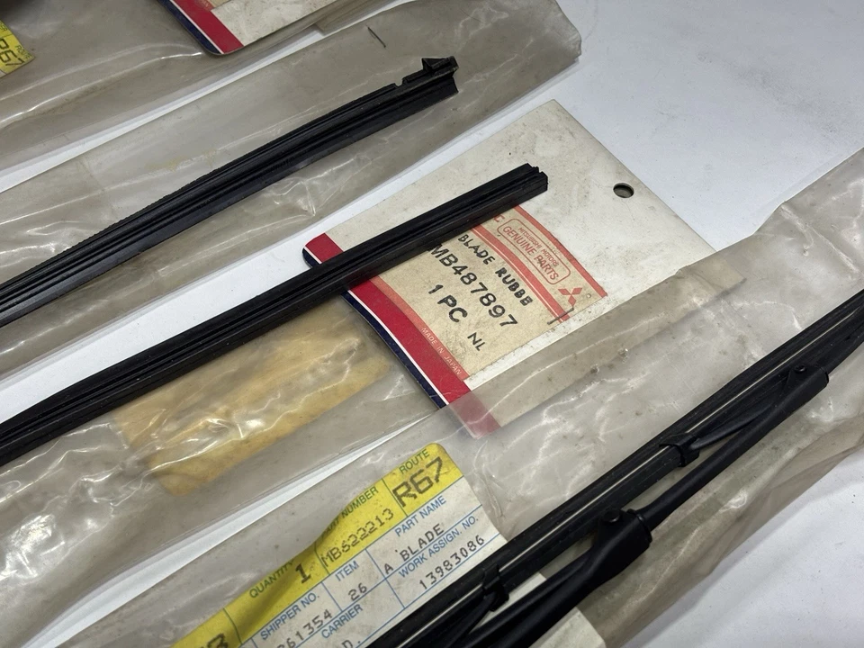 NOS Mopar Ram 50 Mitsubishi Mighty Max Windshield Wiper Parts Wiper Arm Blades - Image 3 of 4