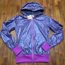 NEW Nike Womens Windrunner 2011 Hooded Jacket Purple Size Small