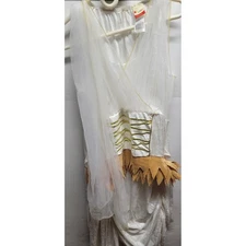 Disguise Costume Dress Gold Flapper Sleeveless Party Halloween Women Size 18-20