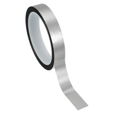 Metalized Polyester Film Tape 11/16 in x 55 Yards Matte Silver