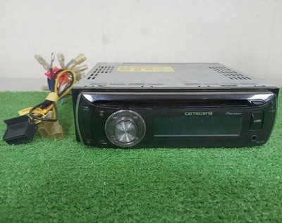 Pioneer Carrozzeria DEH-P640 Car Audio CD Receiver w/ Wiring Harness Tested Work
