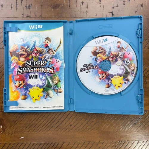Super Smash Brothers Nintendo Wii U Complete in Box Pokemon Donkey Kong Zelda