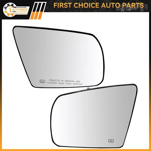 Mirror Glass Heated L+R Side Fit For 2007-2021 Toyota Tundra Sequoia Wholesale