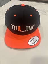 Trump U University of Miami Hurricanes SnapBack Baseball Cap Hat MAGA