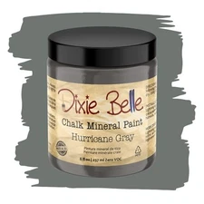 Chalk Finish Furniture Paint | Hurricane Gray (8 Fl Oz) | Matte Medium Gray Chic