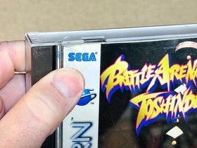 Battle Arena Toshinden Remix - (Sega Saturn) Game Complete CIB w/ Manual (#2)