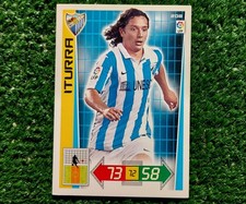 PANINI CARD ADRENALYN XL 2012/13 MALAGA N°208 ITURRA LEAGUE CARD 2013 ⚽️