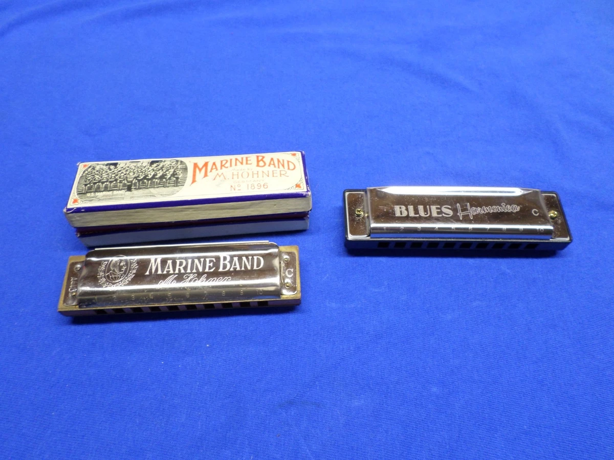Marine Band MS GERMANYブルースハープ 7本セットused Marine Band MS GERMANYブルースハープ 7本セットused Hohner Blues