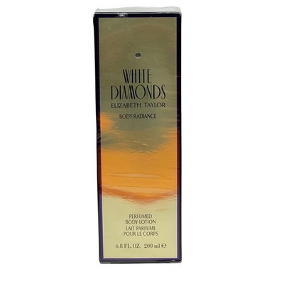 Elizabeth Taylor White Diamonds Perfumed Body Radiance Lotion 6.8 oz NEW Sealed