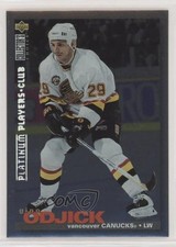 1995 Upper Deck Collector's Choice Platinum Player's Club Gino Odjick #290 0q3
