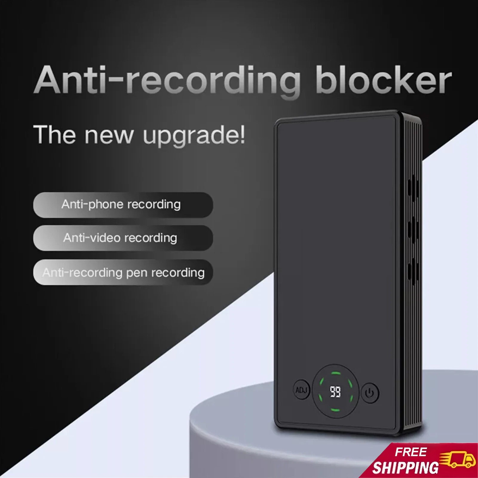 Anti Recording Mobile Power Supply Prevent Recording Jammer 
