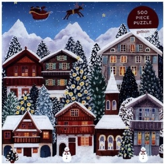 Yuletide Village 500 Piece Puzzle | Spiel | 9780735366732