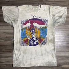 Vintage The Clash Punk Shirt Original Tour Lot Style 70s 80s Palladium Stitch