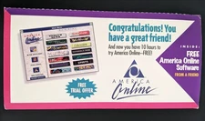 VTG America Online Collectible Internet DISK, AOL 3.5" Floppy Version 2.0!