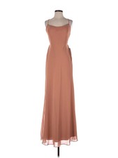 Jenny Yoo Collection Women Brown Casual Dress 6