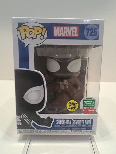 Funko Pop! Marvel Spider-Man Symbiote Suit (Glow in Dark) - Funko Exclusive #725