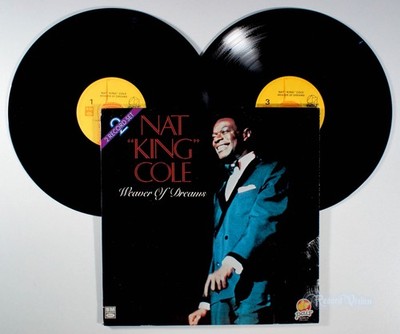 Nat King Cole - Weaver of Dreams (1983) Vinyl LP   Best of, My Heart Stood Still