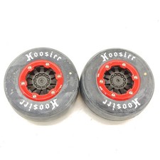 2x Proline Hoosier 10157 1/10 Short Course Drag Tires & 12mm hex Beadlock Wheels