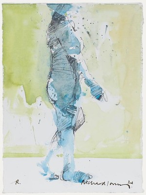 Richard J.S. Young - 2024 Öl, Walker.