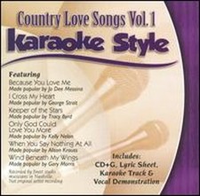 Karaoke Style: Country Love Songs, Vol. 1 by Karaoke: Used