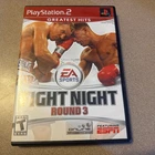 Fight Night Round 3 Sony PlayStation 2 PS2 2006 Complete W/ Manual Boxing