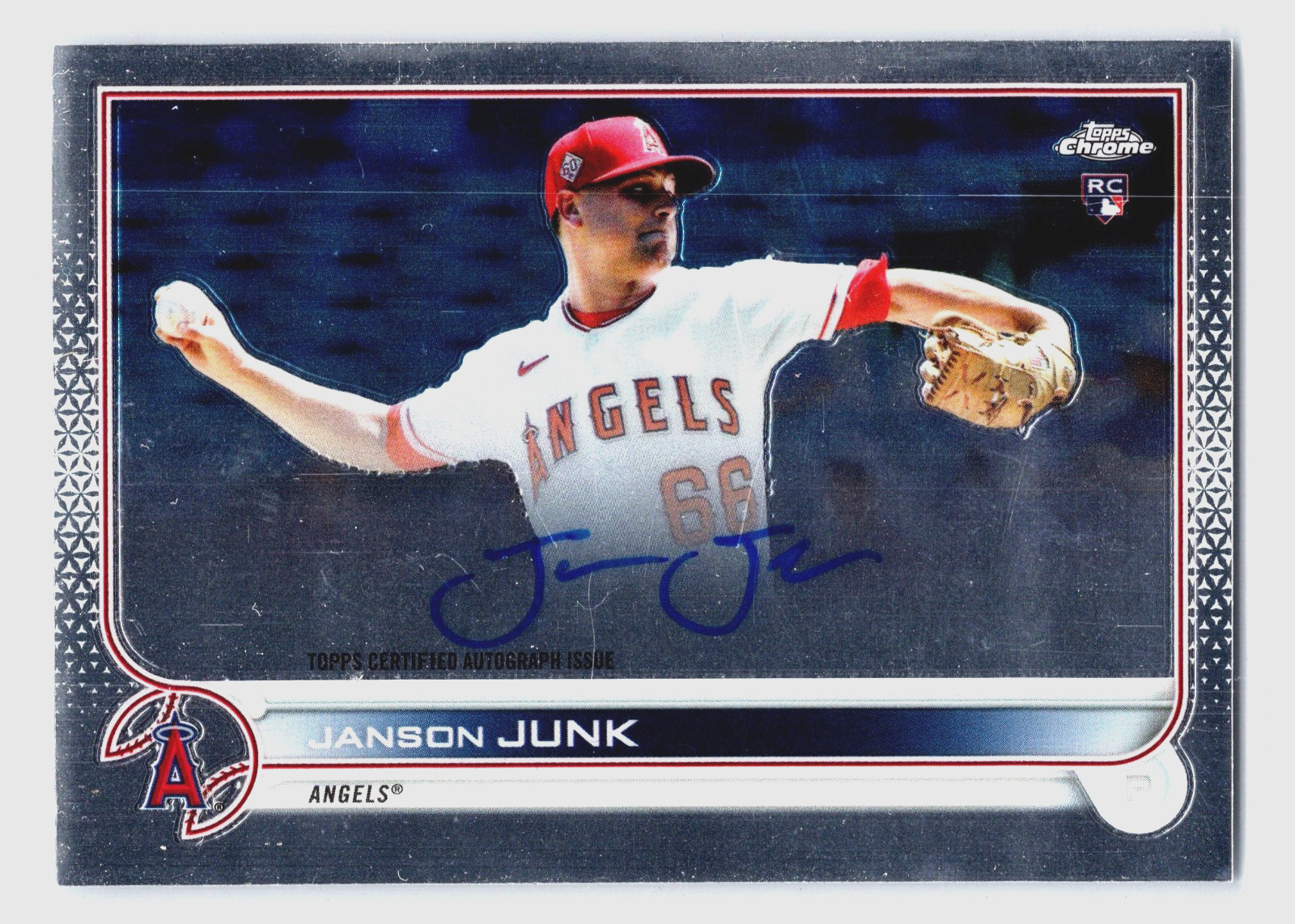 2022 Topps Chrome Janson Junk Rookie Auto RA-JJ