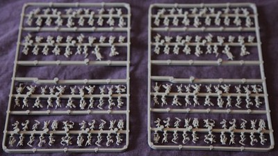 Epische 40k Chaos Horde mit Basen, Epic Armageddon, Warhammer 40k, Games Workshop