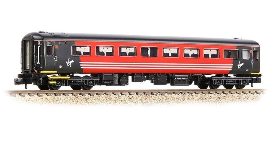 Graham Farish 374-739B BR Mk2F Tourist Second Open Virgin Trains - N GAUGE
