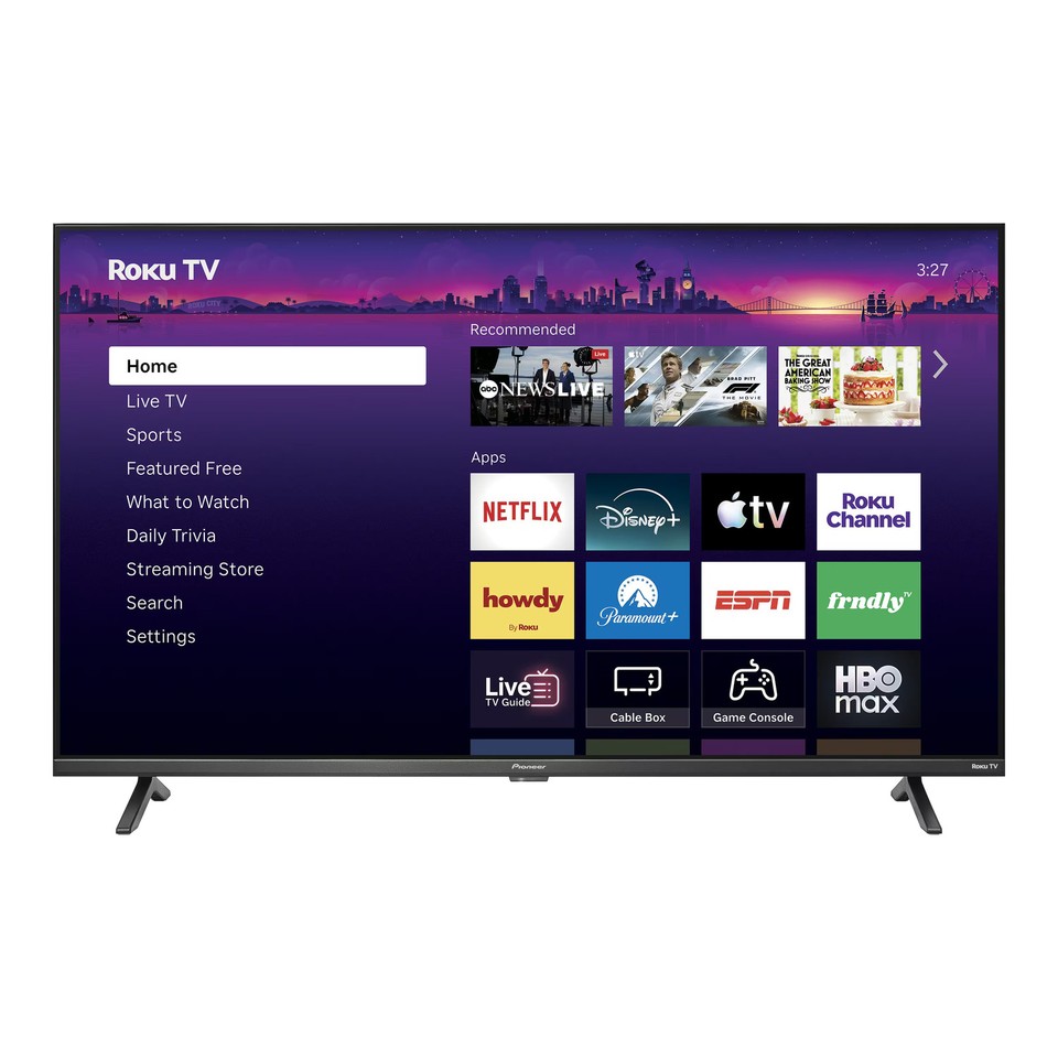 Pioneer - 50" Class LED 4K UHD Smart Roku TV