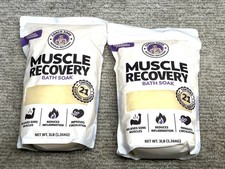 Lot Of 2 Coach Soak Muscle Recovery Bath Soak Calming Lavender 3lb Bag NEW